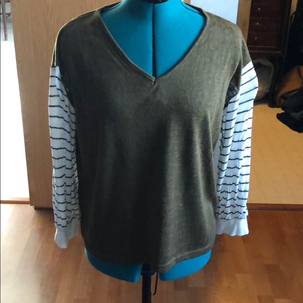 V neck shirt